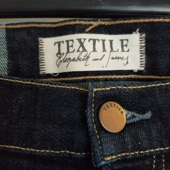 NEW Elizabeth and James Ozzy Dark Blue Demin Jeans - Picture 9 of 11